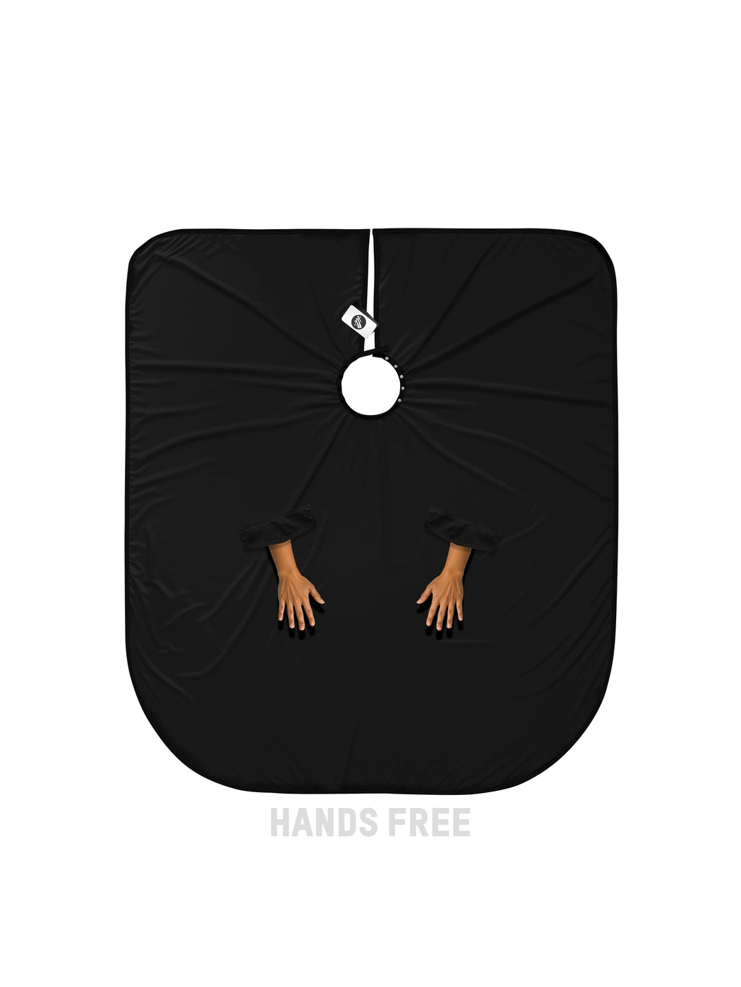 HANDS FREE Solid Black PRO Cape