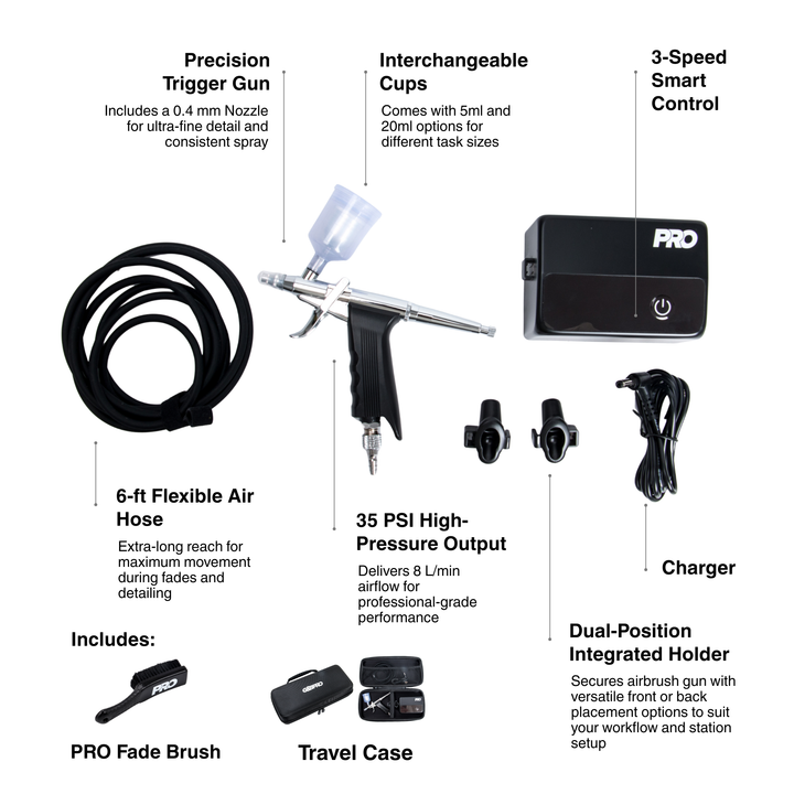PRO Precision Airbrush Kit
