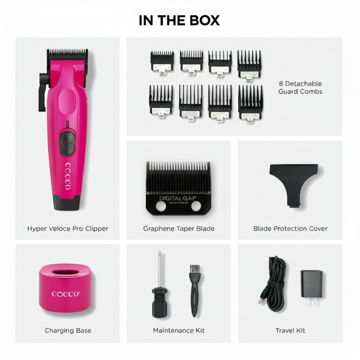 COCCO® Hyper Veloce Pro Clipper (Pink)