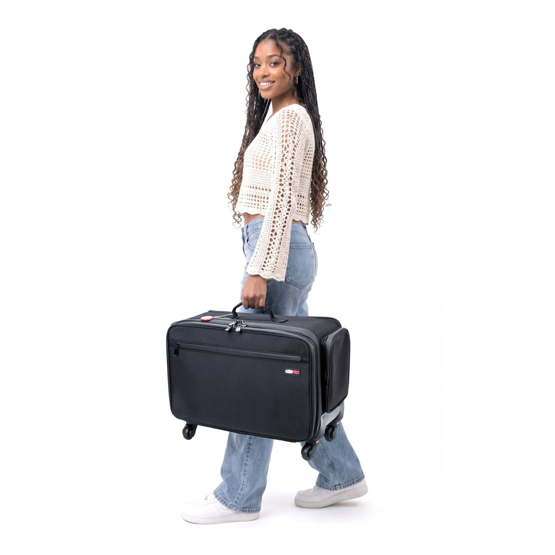 Rover Mobile Workstation with Extending Tray System – OG Black