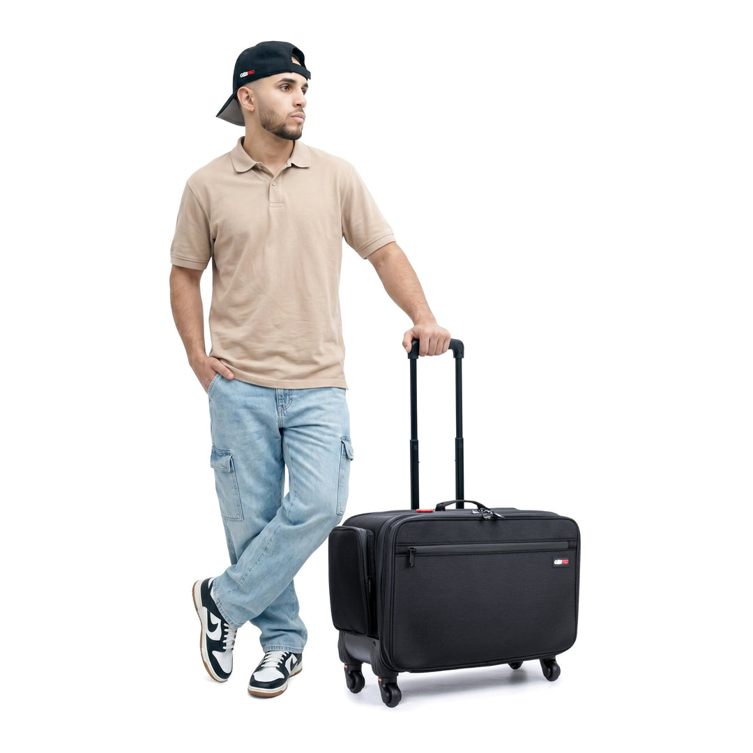 Rover Mobile Workstation with Extending Tray System – OG Black