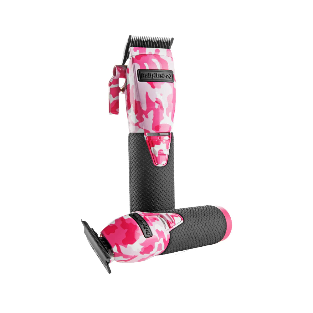 BaByliss PRO Limited Edition Pink Camo Clipper & Trimmer