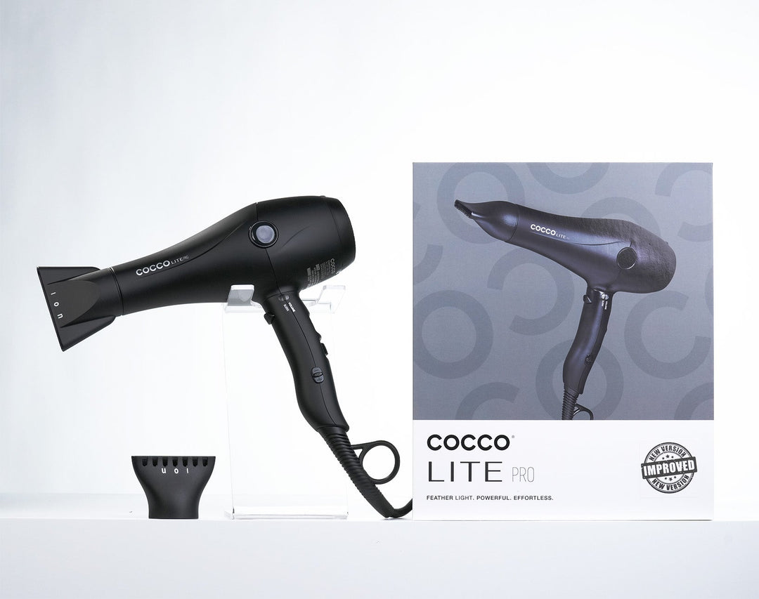 COCCO® Lite Pro XL Hair Dryer (Black)