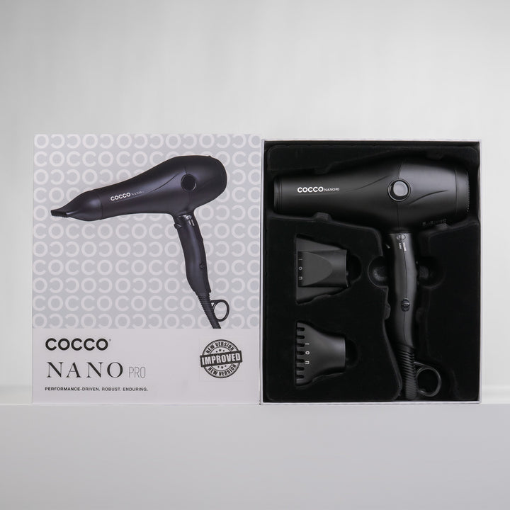COCCO® Nano Pro Hair Dryer (Black)