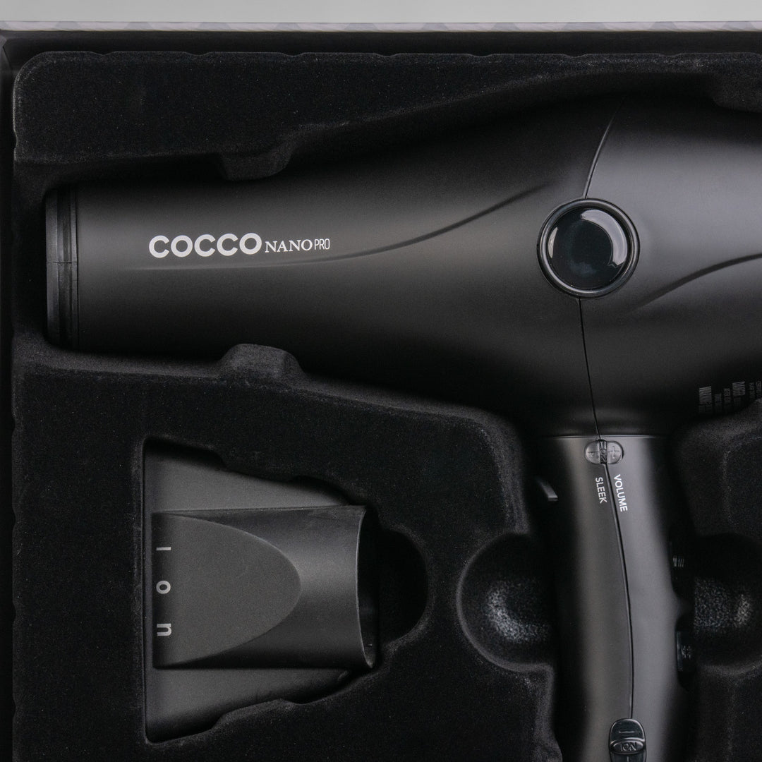 COCCO® Nano Pro Hair Dryer (Black)