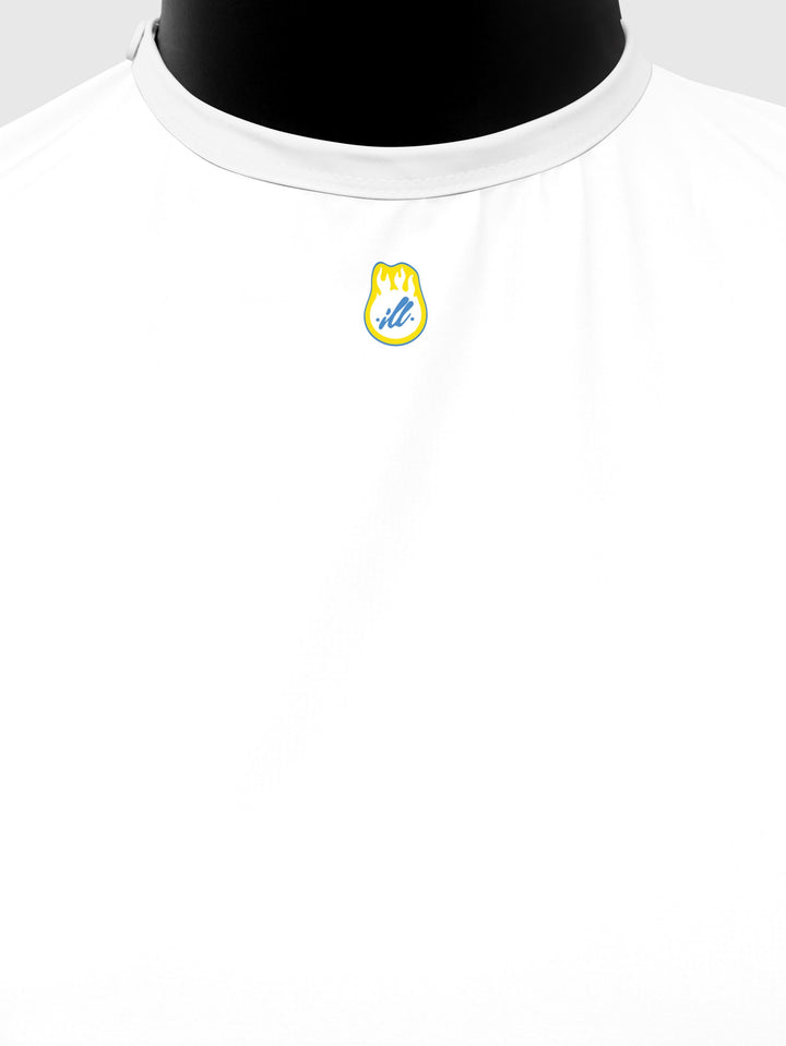 White Vintage Flames PRO Cape