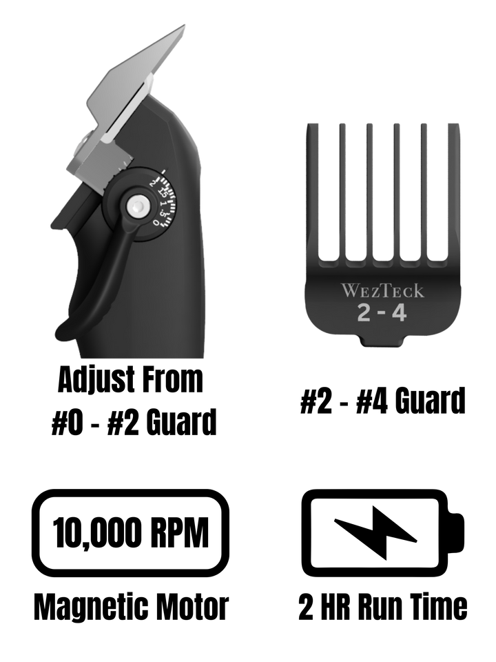 Pre - Order The WezTeck Hair Clipper