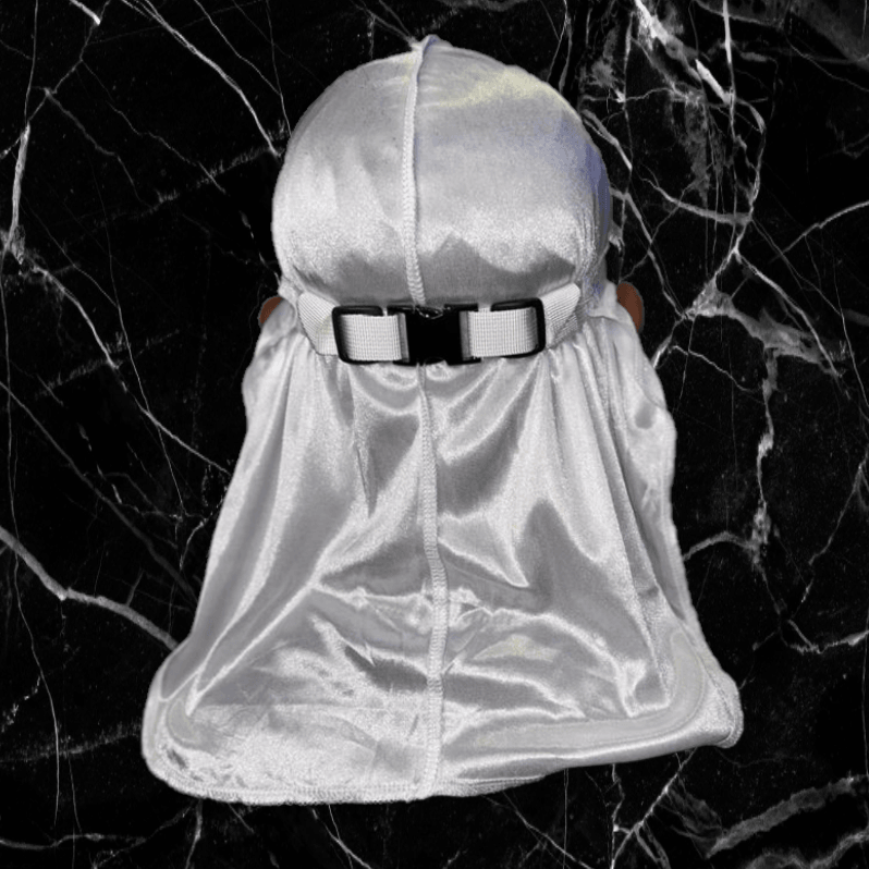 Premium White Silky Durag