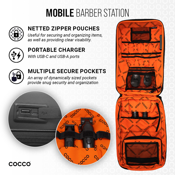 COCCO® Mobile Barber Station (MBS) Backpack