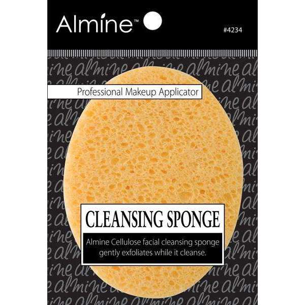Almine Cellulose Deep Cleansing Sponge, 1 Count, Yellow