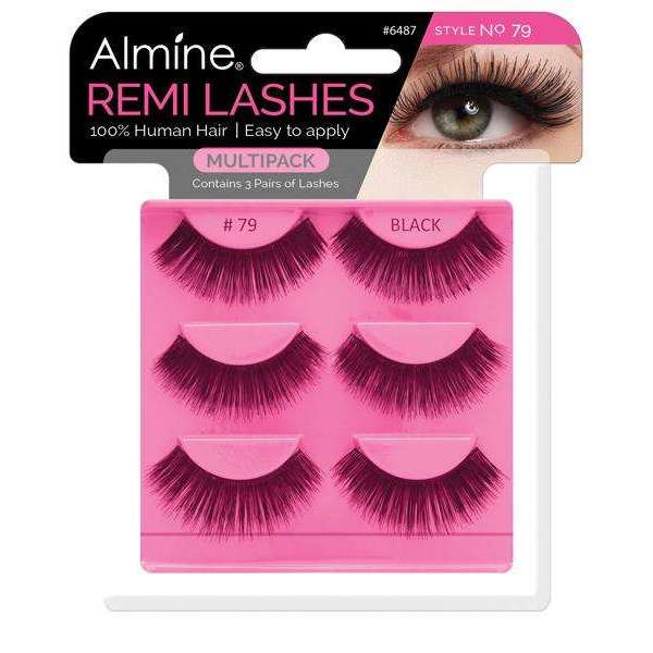 Almine Eyelashes Multipack (Style No. 79) 3ct