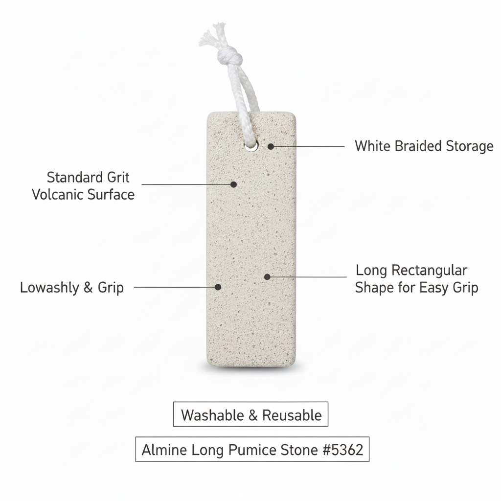 Almine Long Pumice Stone Standard Grit