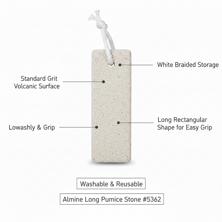 Almine Long Pumice Stone Standard Grit