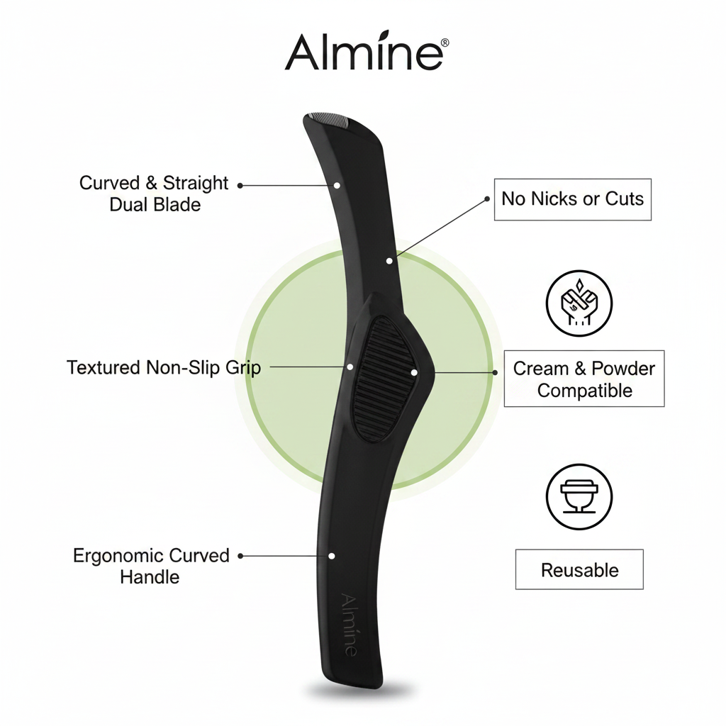 Almine No Razor Shaver Black