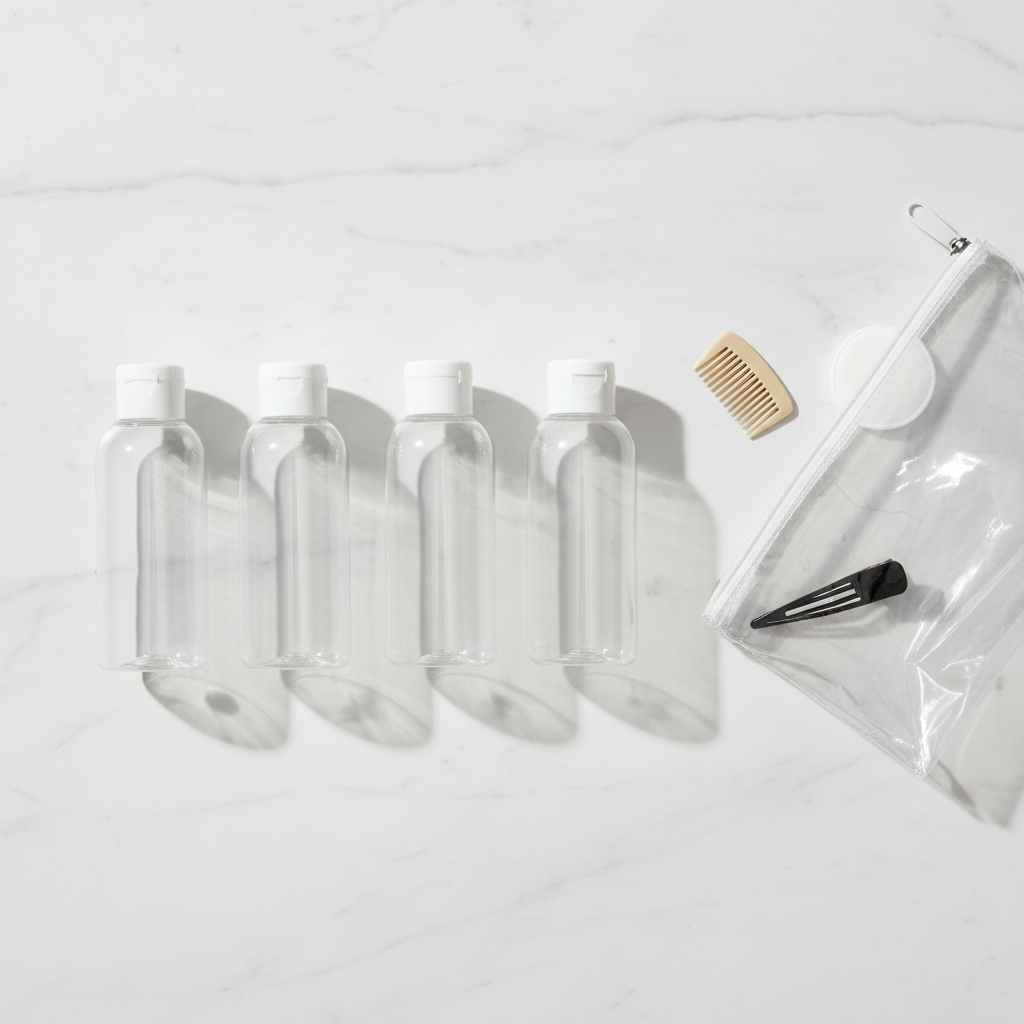 Almine Travel Bottles in Pouch 3 oz. 4ct