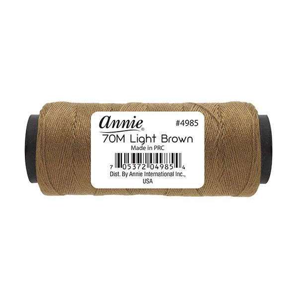 Annie Weaving Thread 70 Meters, 1 Count, Light Brown