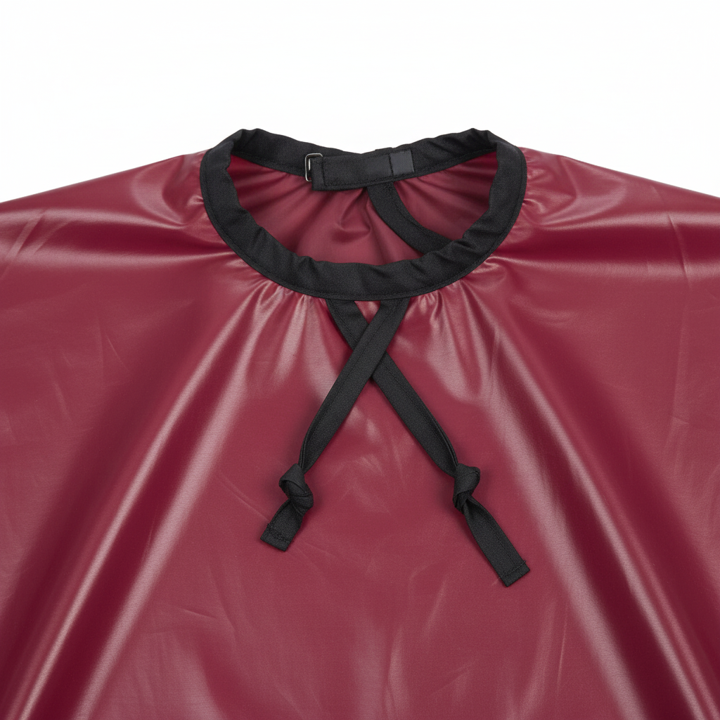 Annie Comb-Out Cape Tie String Closure, 1 Count, Burgundy