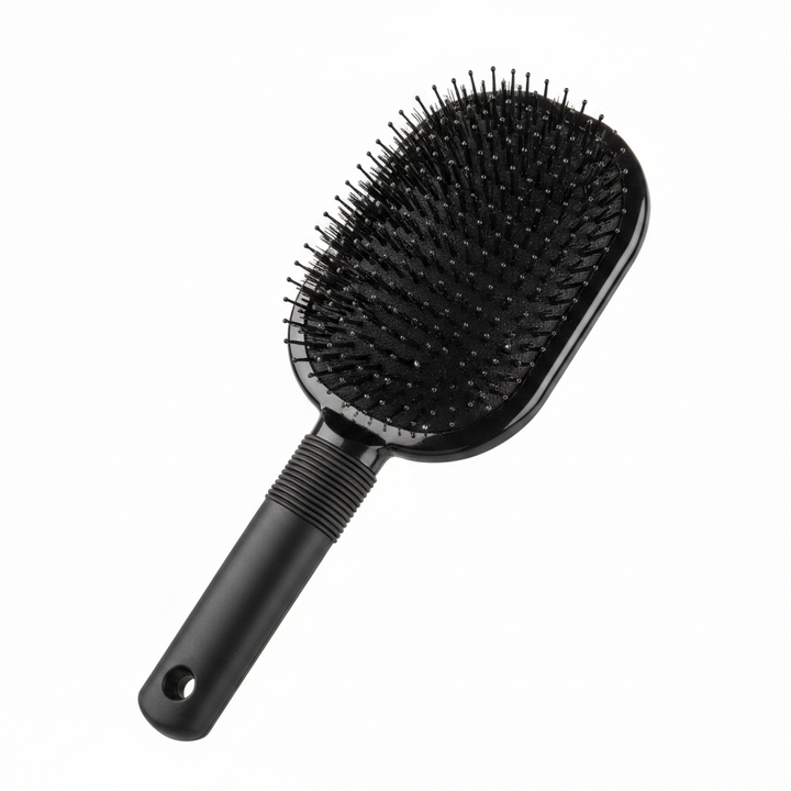 Annie Deluxe Paddle Cushion Brush, Black