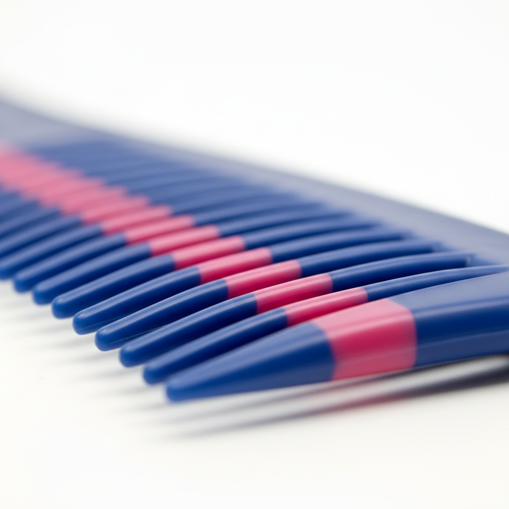 Annie Detangler Comb Two-Tone, 1 Count, Assorted Color