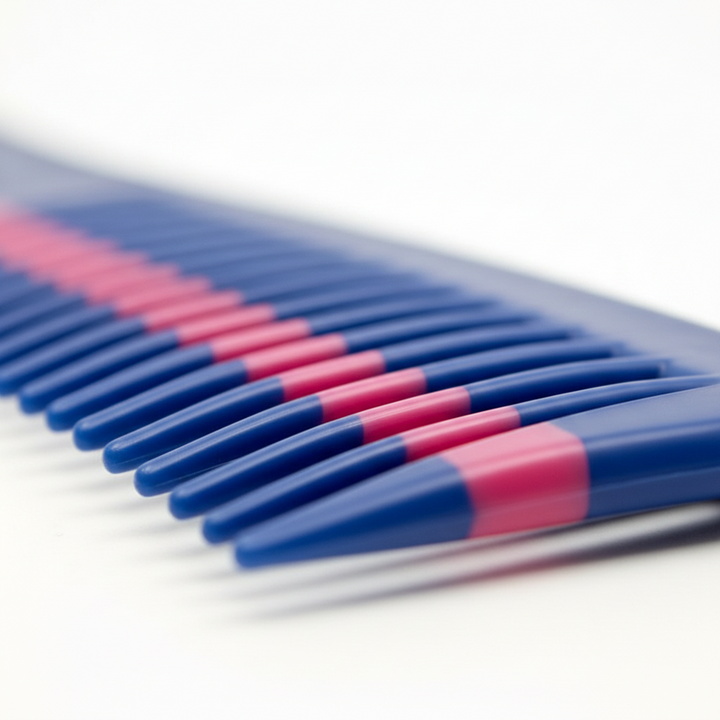 Annie Detangler Comb Two-Tone, 1 Count, Assorted Color