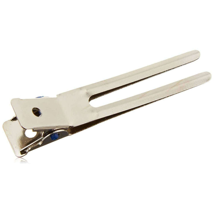 Annie Double Prong Metal Hair Clips, 80 Count, Silver