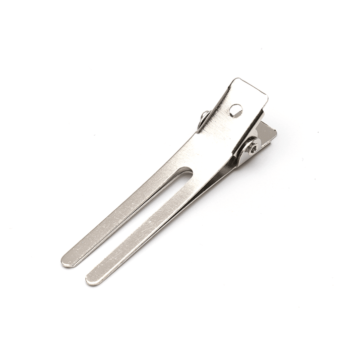 Annie Double Prong Metal Hair Clips, 80 Count, Silver