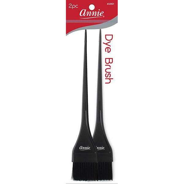 Annie Hair Dye Brush Small, 2 Count, Black
