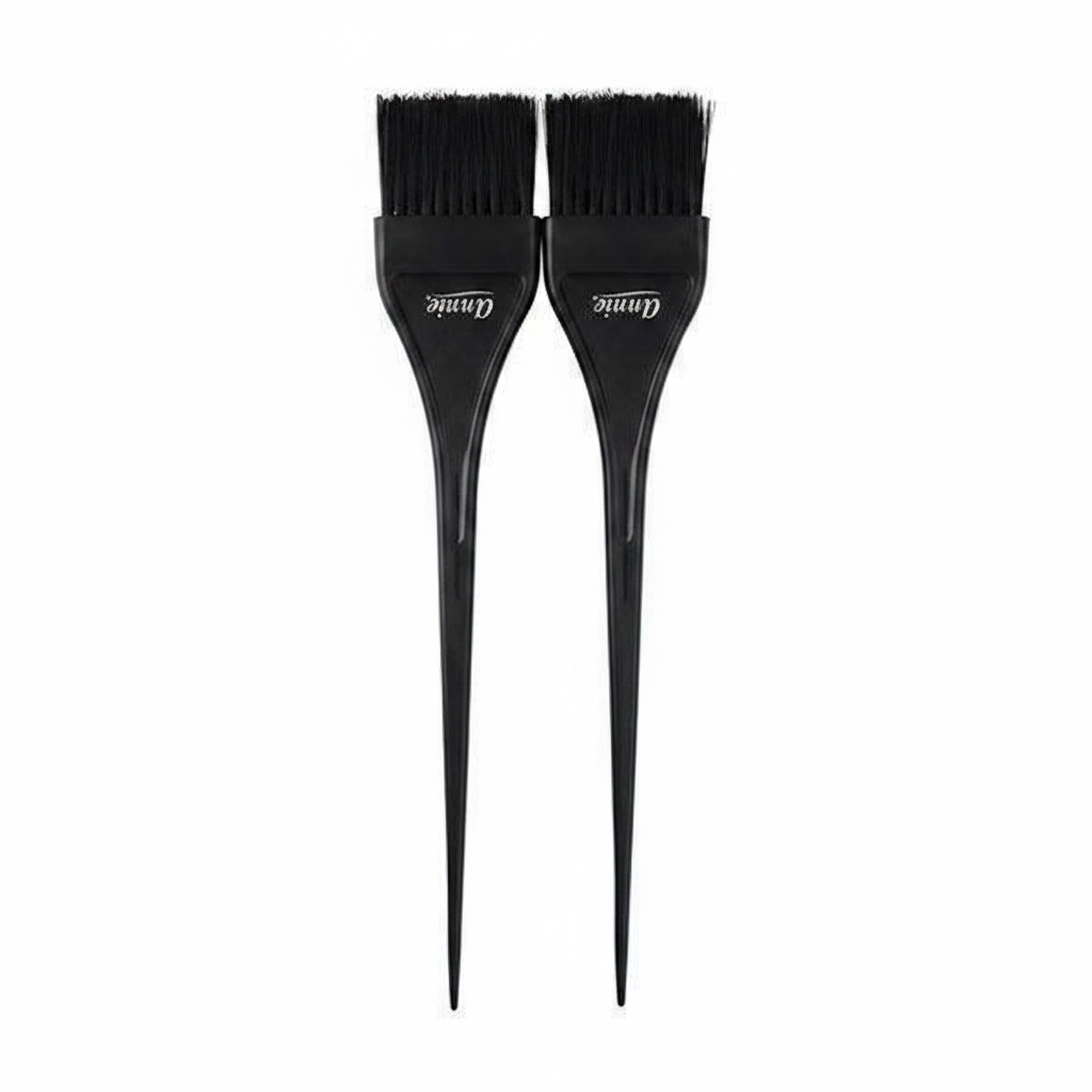 Annie Hair Dye Brush Small, 2 Count, Black