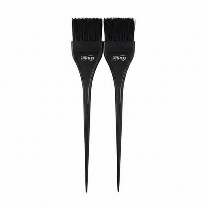 Annie Hair Dye Brush Small, 2 Count, Black