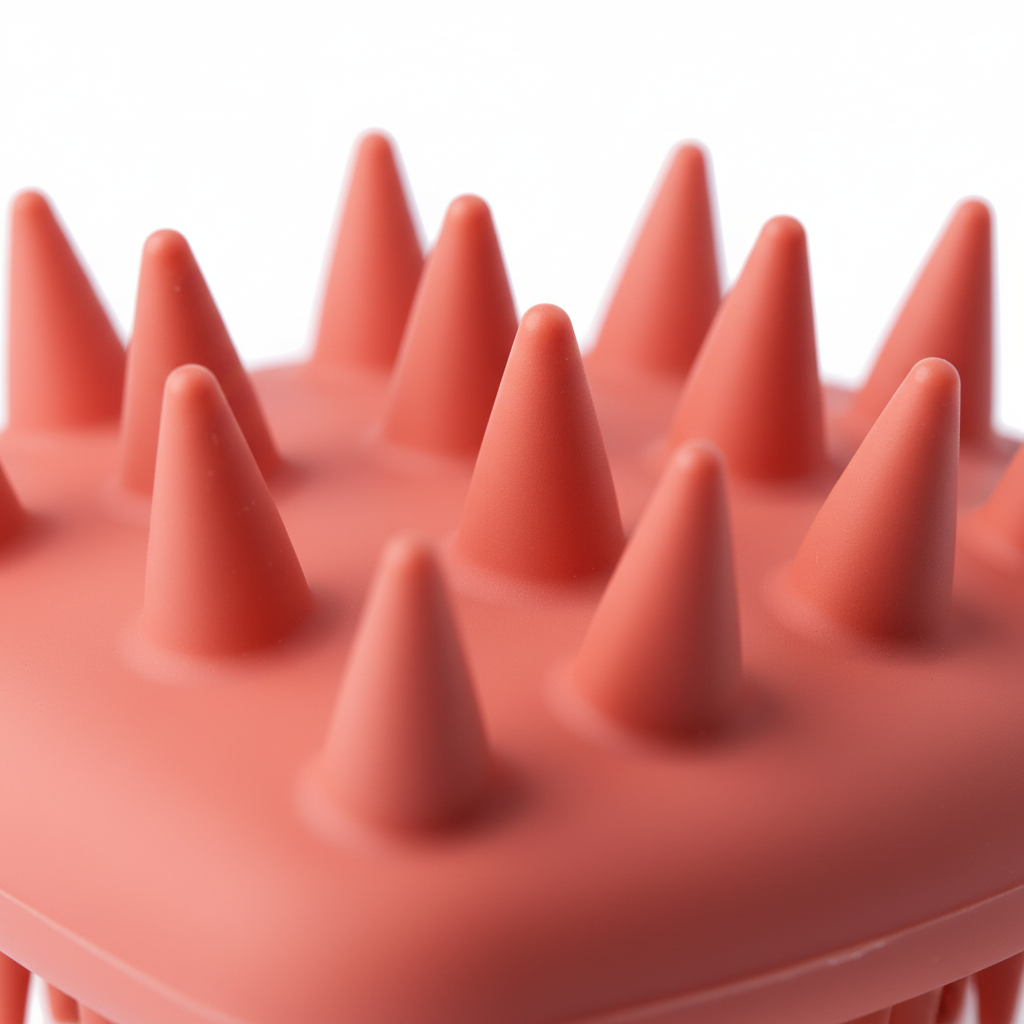 Annie Effortless Detangler Scalp Massage Brush, 1 Count, Orange