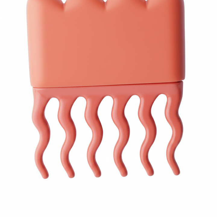 Annie Effortless Detangler Wavy Pik, 1 Count, Orange