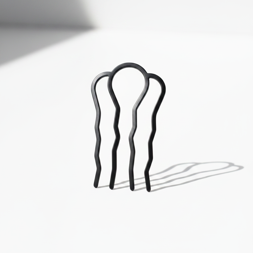 Annie Hair Fork Pin Small, 1 Count, Black