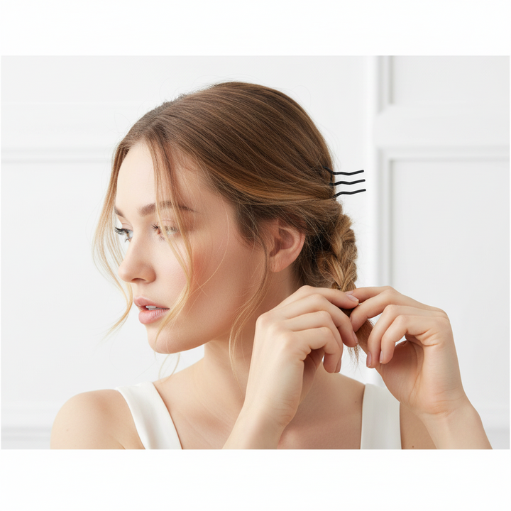 Annie Hair Fork Pin Small, 1 Count, Black