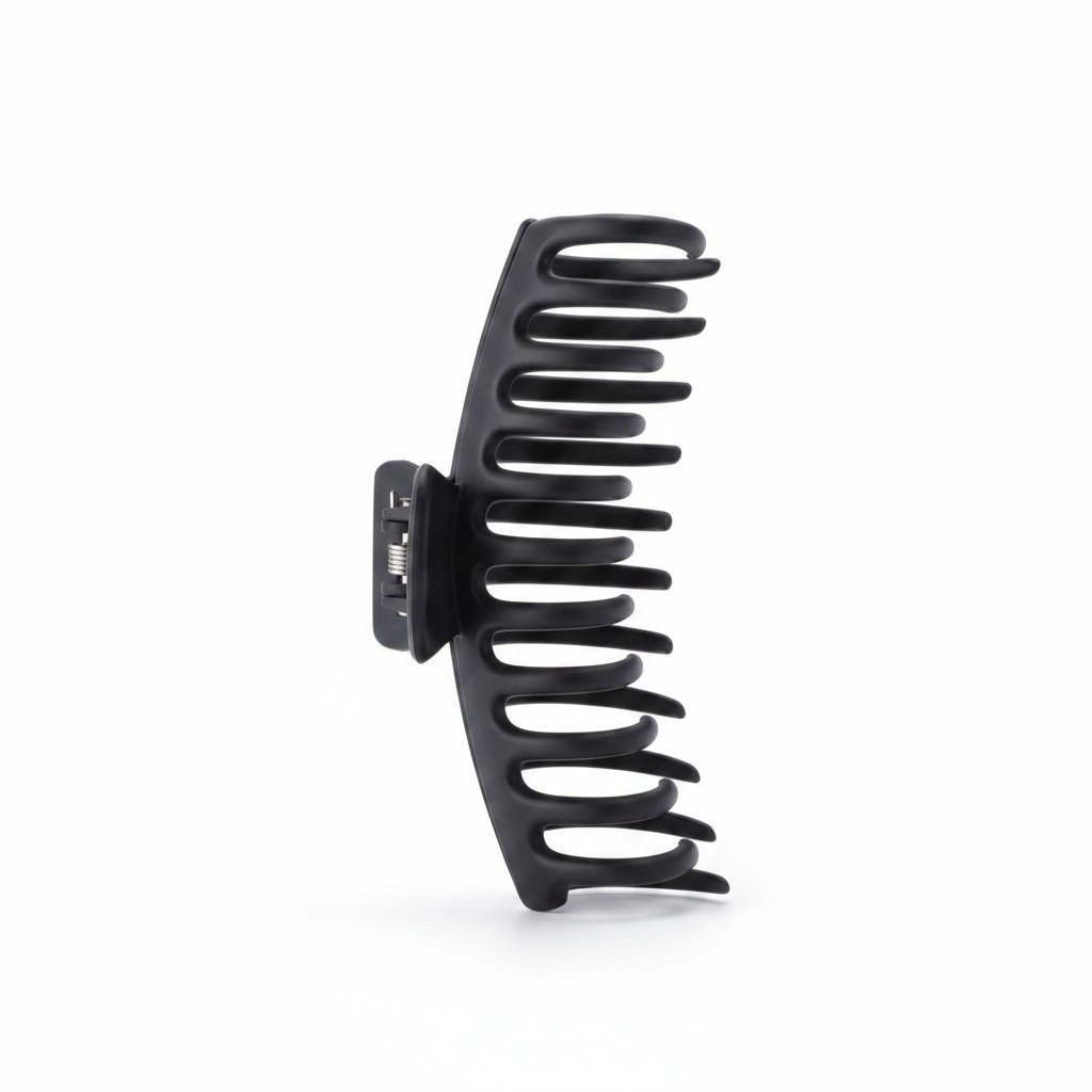 Annie Hair Jaw Clip 12cm, 1 Count, Matte Black
