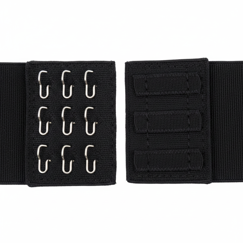 Annie Hook Wig Band 1 3/4 Inch, 1 Count, Black