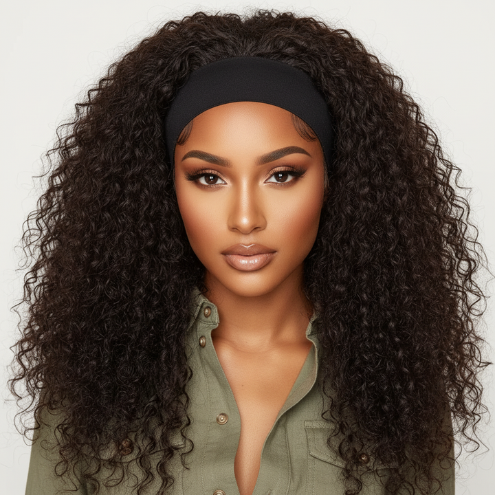 Annie Hook Wig Band 1 3/4 Inch, 1 Count, Black