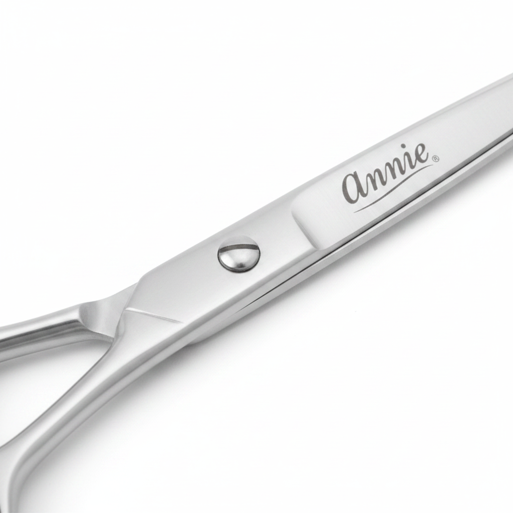 Annie Ice Tempered Stainless Steel Hair Shears 10 Inch, 1 Count, Silver