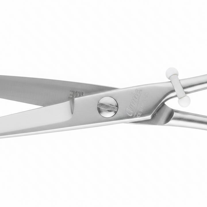 Annie Ice Tempered Stainless Steel Hair Shears 5.5 Inch, 1 Count, Silver