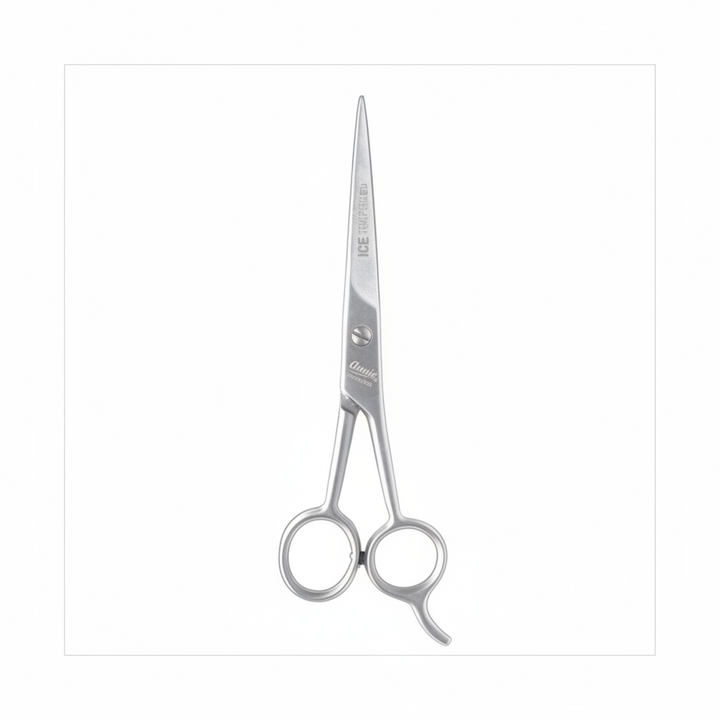 Annie Ice Tempered Stainless Steel Hair Shears 6.5 Inch, 1 Count, Silver