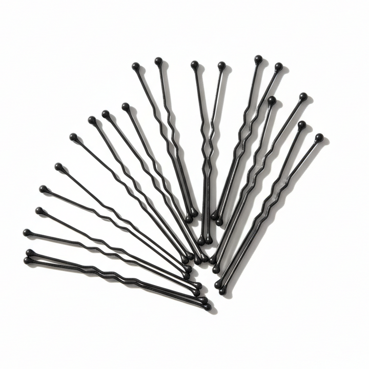 Annie Jumbo Bob Pin 3 Inch, 80 Count, Black