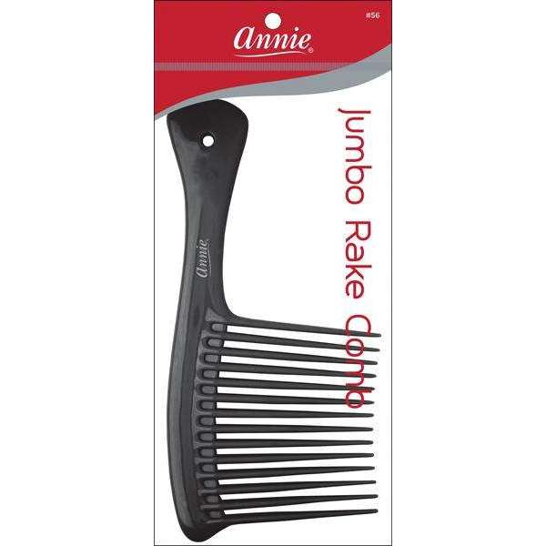 Annie Jumbo Rake Comb, 1 Count, Assorted Colors