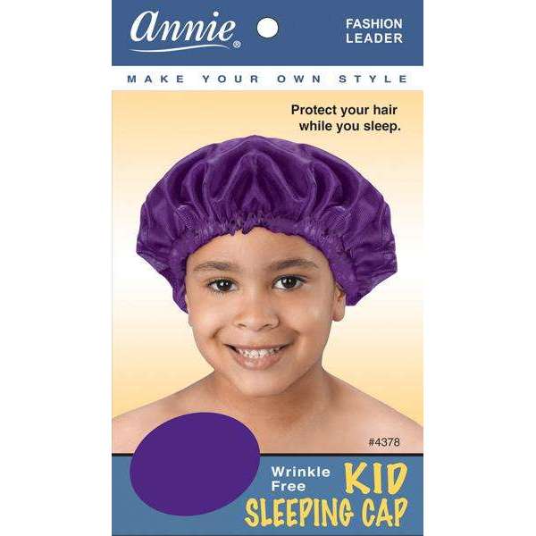 Annie Kids Sleeping Cap Large, 1 Count, Assorted Colors