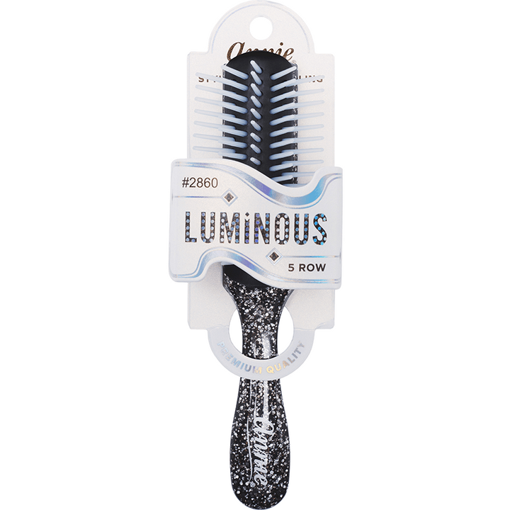 Annie Luminous 5 Row Styling Brush, 1 Count, Assorted Colors