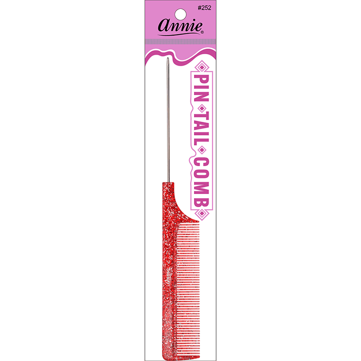 Annie Luminous Pin Tail Comb Asst Colors