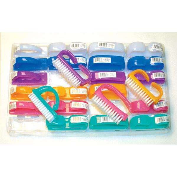 Annie Nail Brush Set 24Ct Asst Color