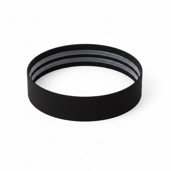 Annie Non-Slip Headband Black Silicone Lining 3cm, 1 Count, Black