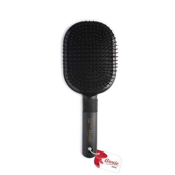 Annie Deluxe Paddle Cushion Brush, Black