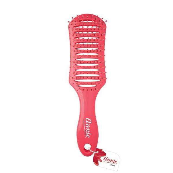Annie Pastel Vent Brush, Ball-Tipped Bristles, Pink