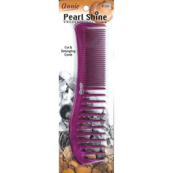 Annie Pearl Shine Detangler Comb, 1 Count, Assorted Color