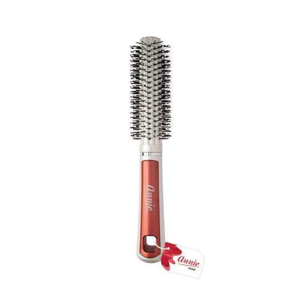 Annie Pearly Round Curling Brush, 1 Count, Red